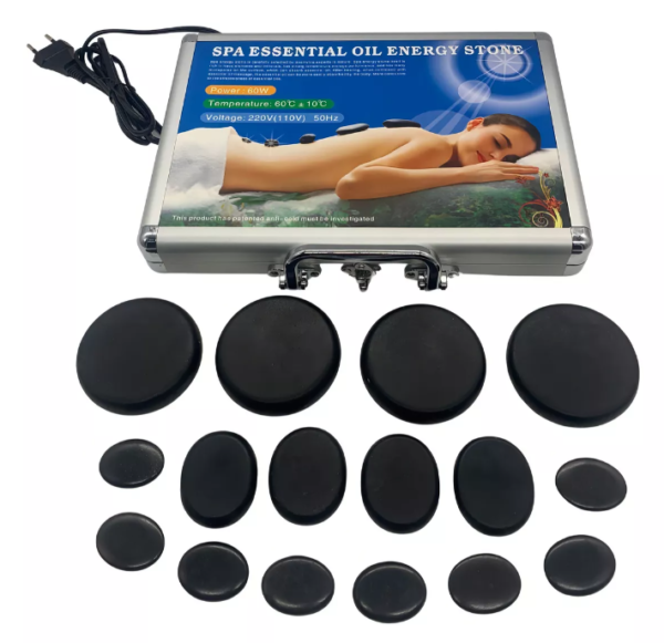Kit Piedras Calientes Volcánicas x 16 Unidades